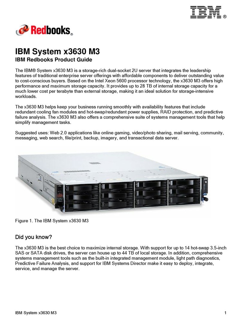 IBM x3630 M3 7377 User manual
