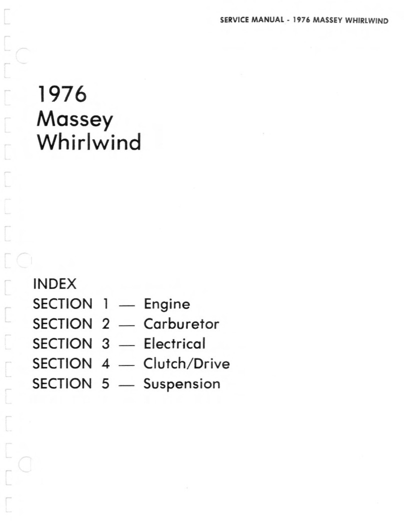 Massey 1976 whirlwind Service manual