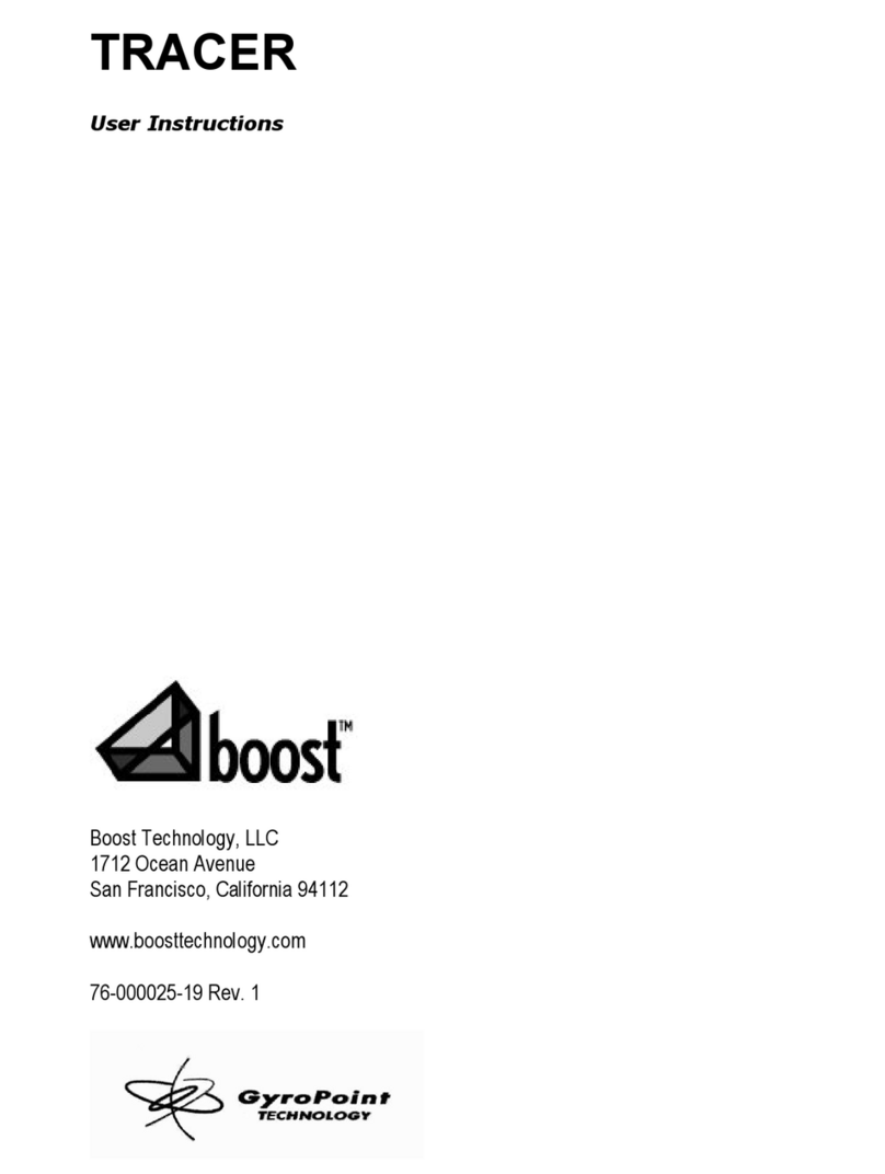 Boost Tracer User instructions