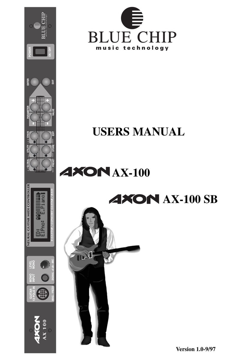 Axon AXION AX-100 user manual