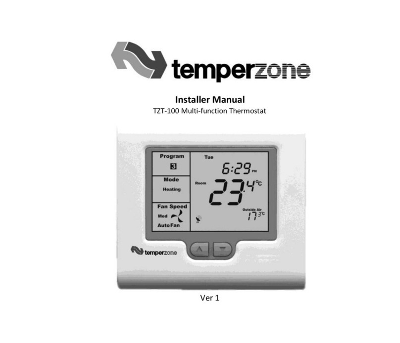 TemperZone TZT-100 User guide