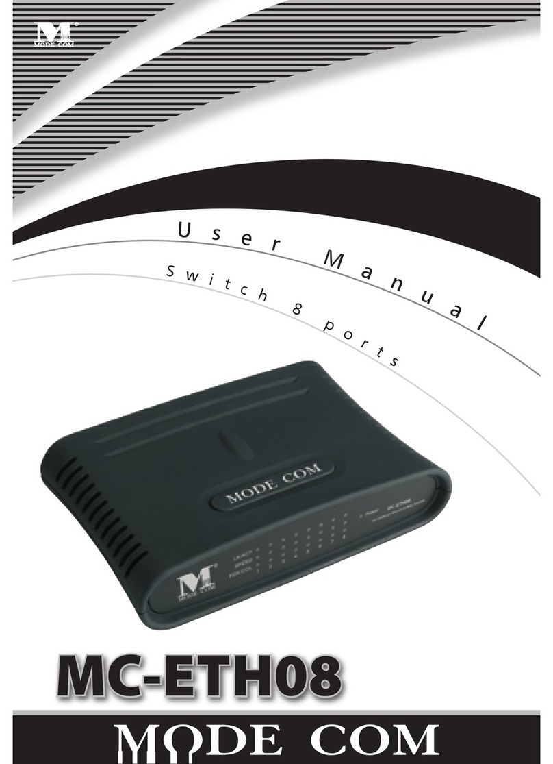 Modecom MC-ETH08 user manual