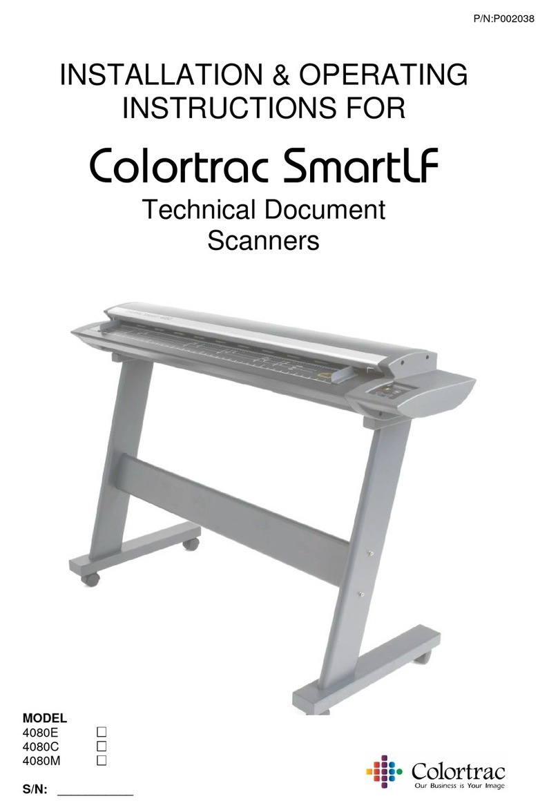 Colortrack SmartLF Installation & operating instructions