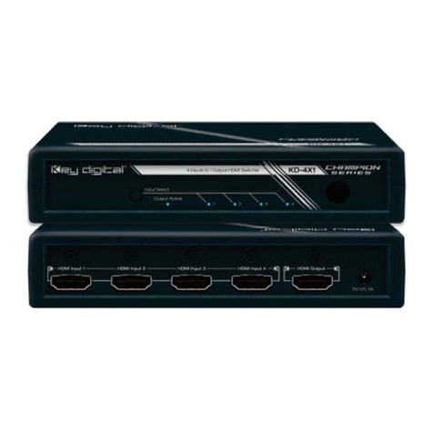Key Digital Champion KD-2X1 User manual Key Digital Champion KD-2X1 User manual