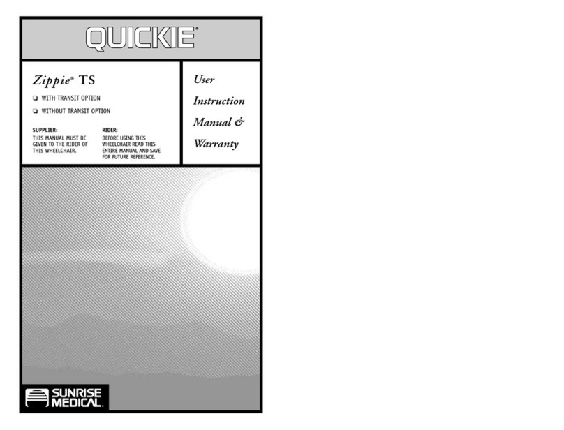 Quickie Quickie Installation and operation manual