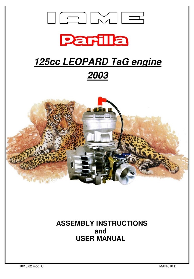 IAME 125cc LEOPARD TaG Installation instructions