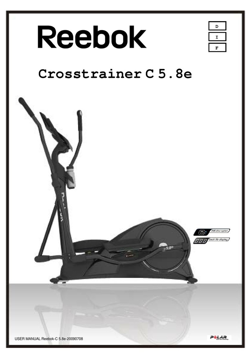 Reebok Crosstrainer C 5.8e User manual