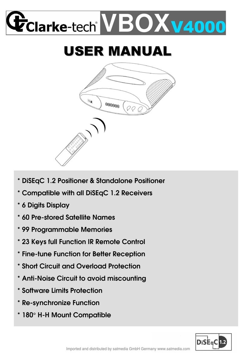 Clarke-tech VBOX V4000 user manual