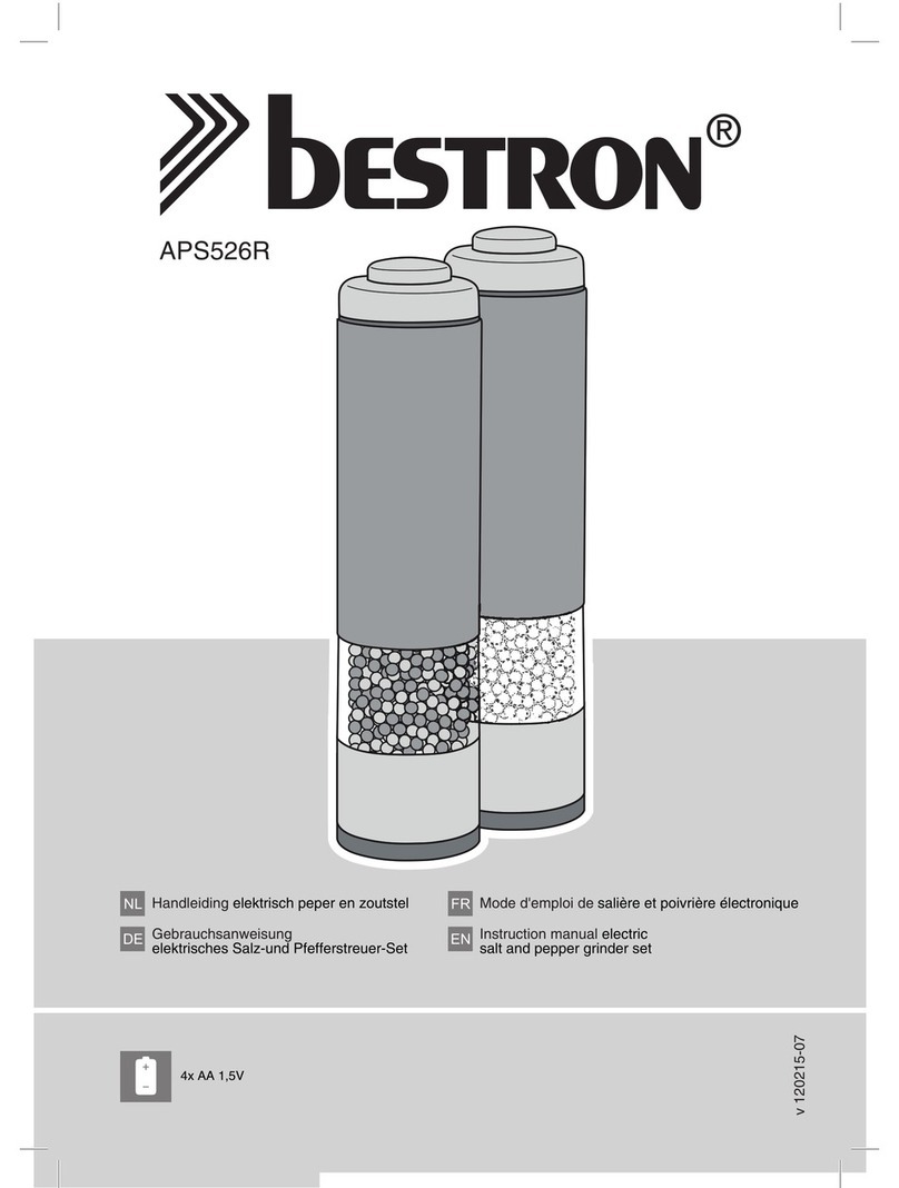 Bestron APS526R instruction manual Bestron APS526R instruction manual