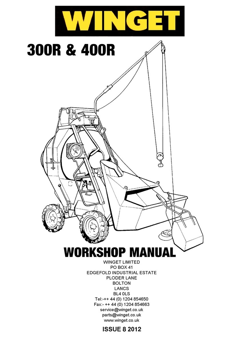 Winget 300R Workshop manual