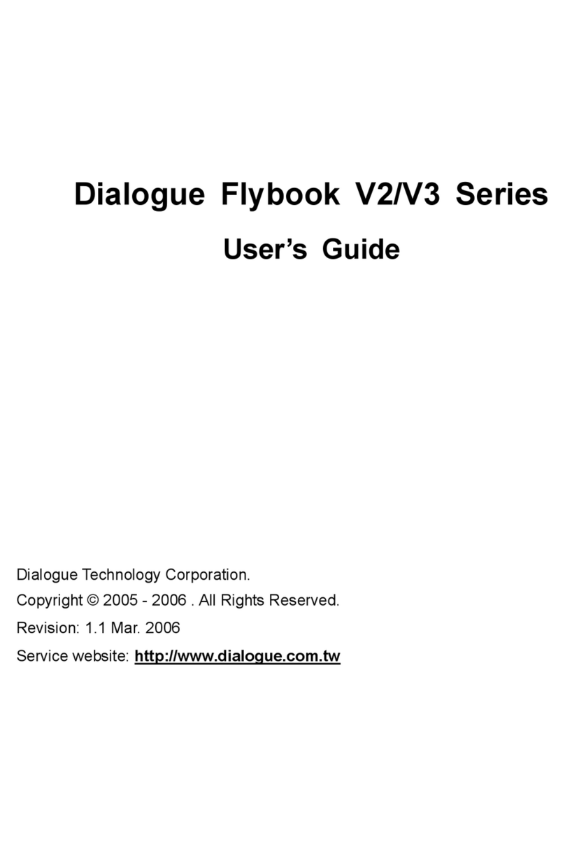 Dialogue Flybook V2 series User manual