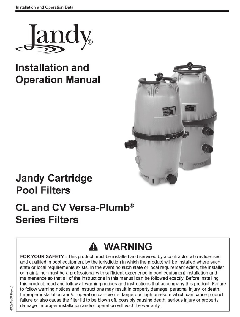 Jandy CL Versa-Plumb Series User manual