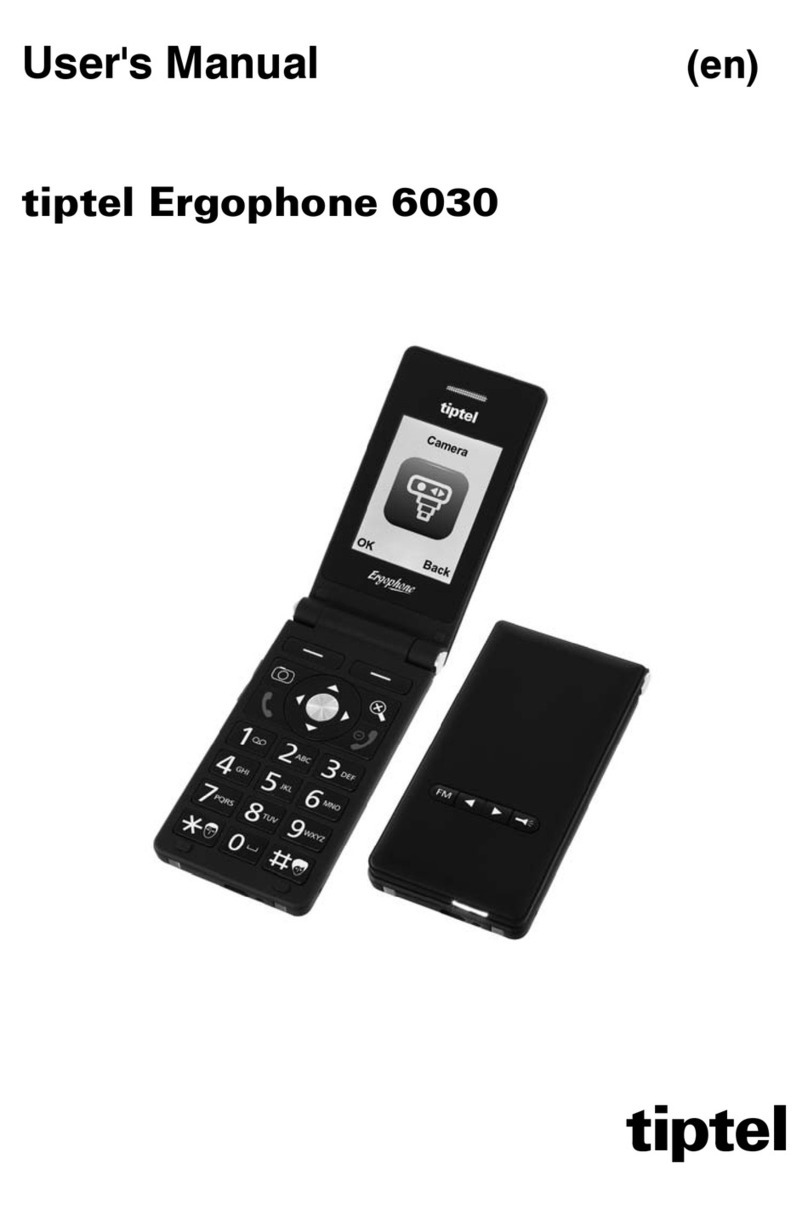 TIPTEL Ergophone 6030 User manual TIPTEL Ergophone 6030 User manual