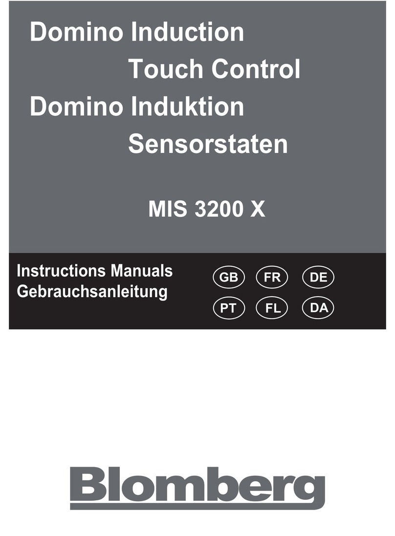 Blomberg MIS 3200 User manual Blomberg MIS 3200 User manual