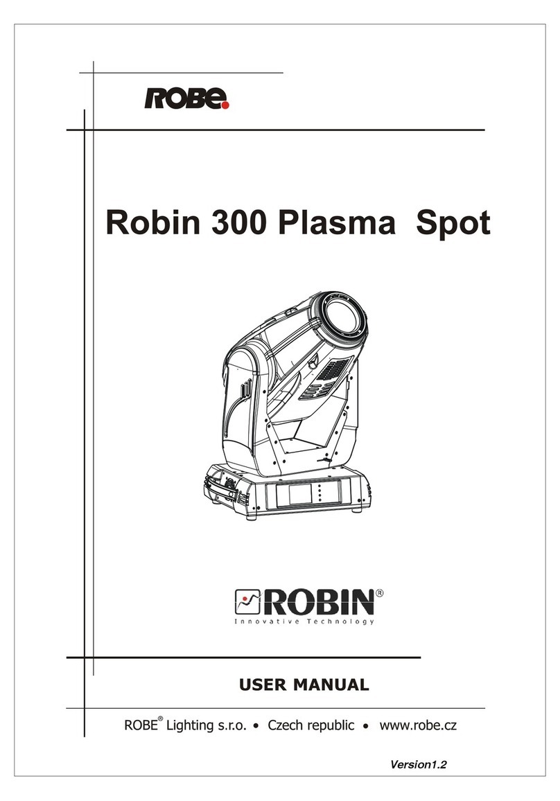 Robin Robin 300 plasma spot user manual Robin Robin 300 plasma spot user manual