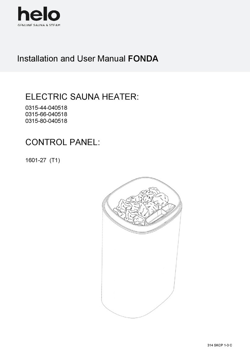 Helo 0315-44-040518 Installation and user manual Helo 0315-44-040518 Installation and user manual