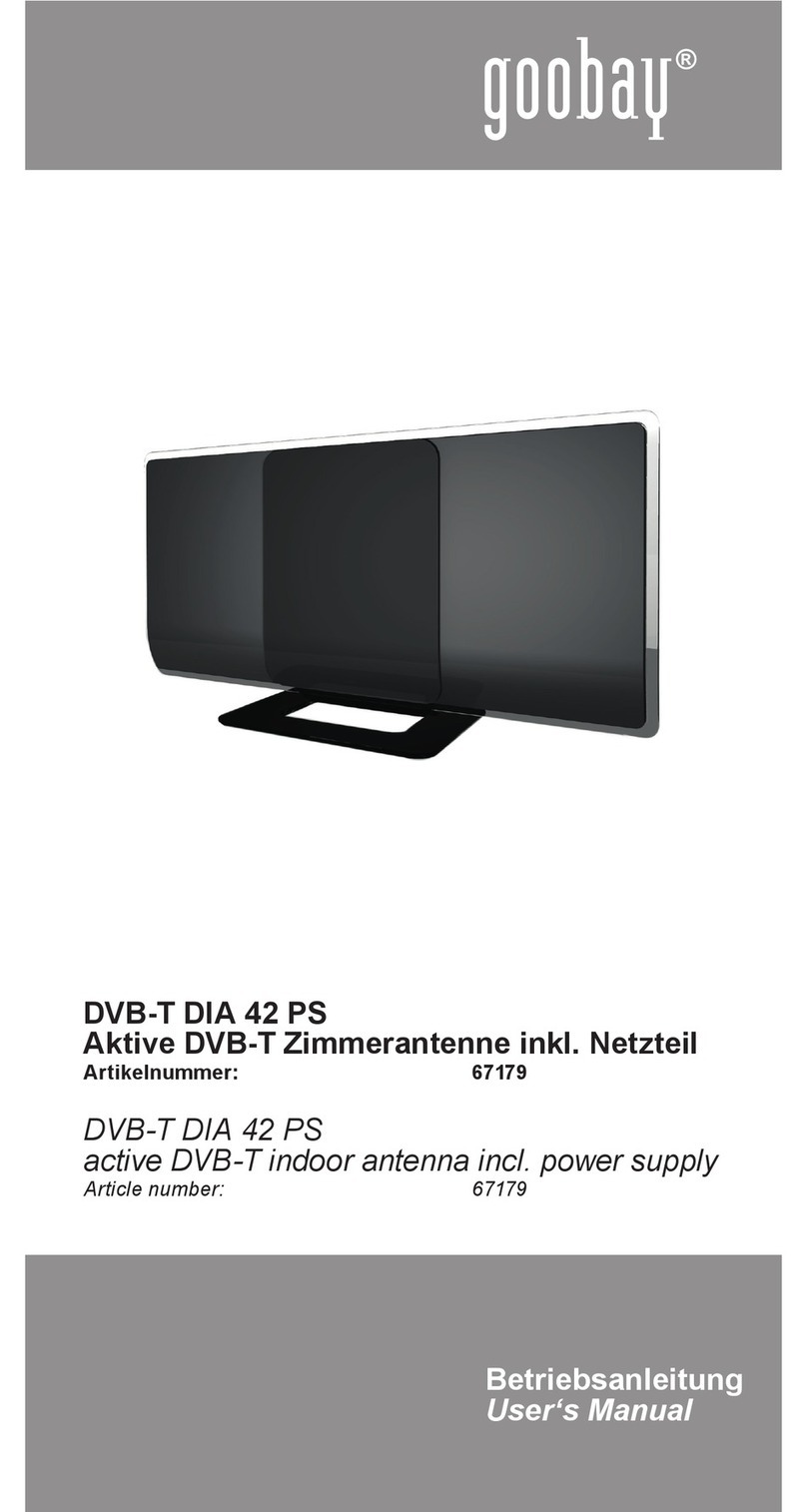 Goobay DVB-T DIA 42 PS user manual