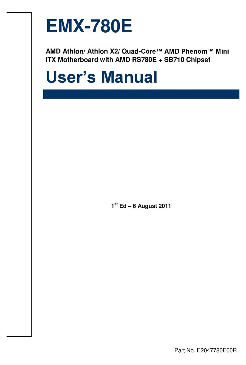 Avalue Technology EMX-780E User manual