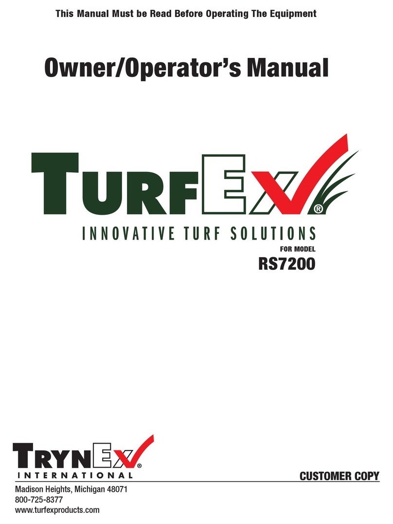 TurfEx RS7200 Owner's/operator's manual
