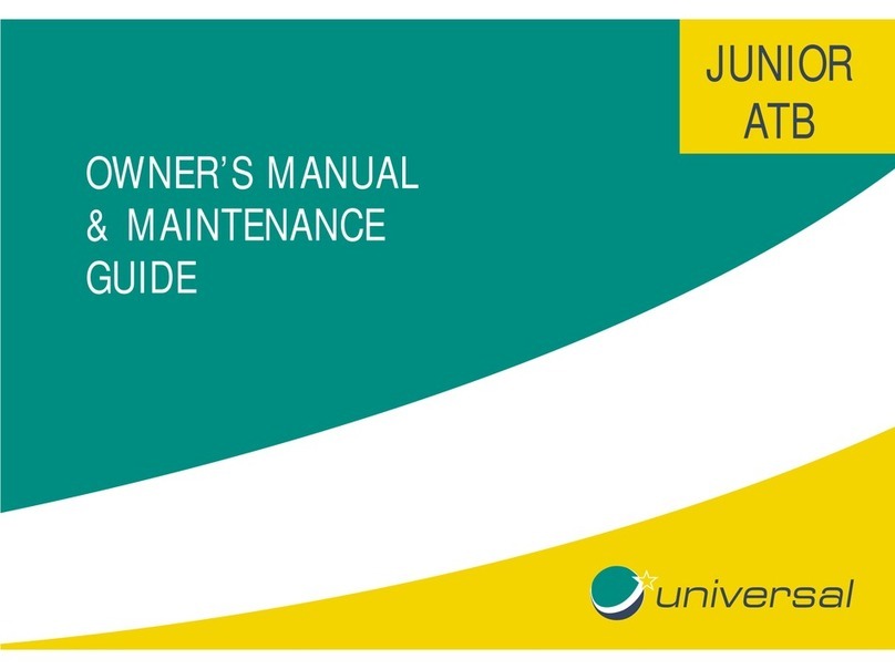 Universal JUNIOR ATB Owner's manual & maintenance guide