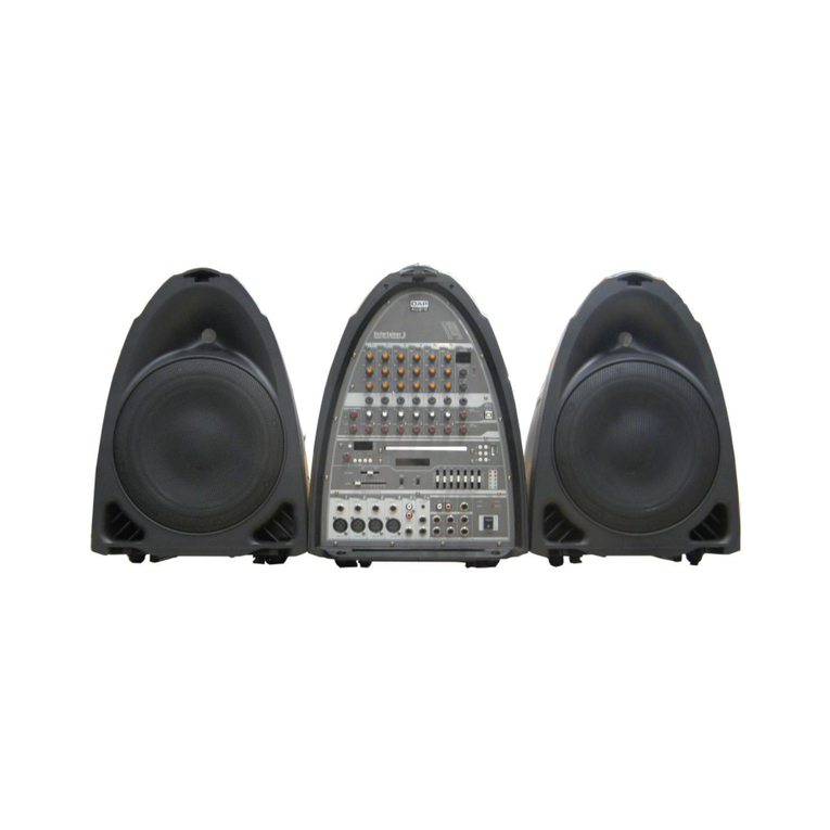 DAPAudio D3207 Entertainer mobile set pro Product guide