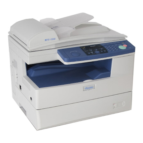 Muratec MFX-1330 Installation and operation manual