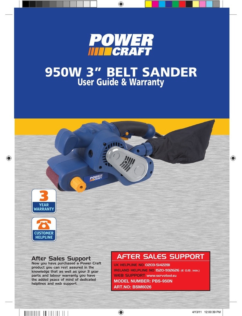 Power Craft PBS-950N User guide & warranty