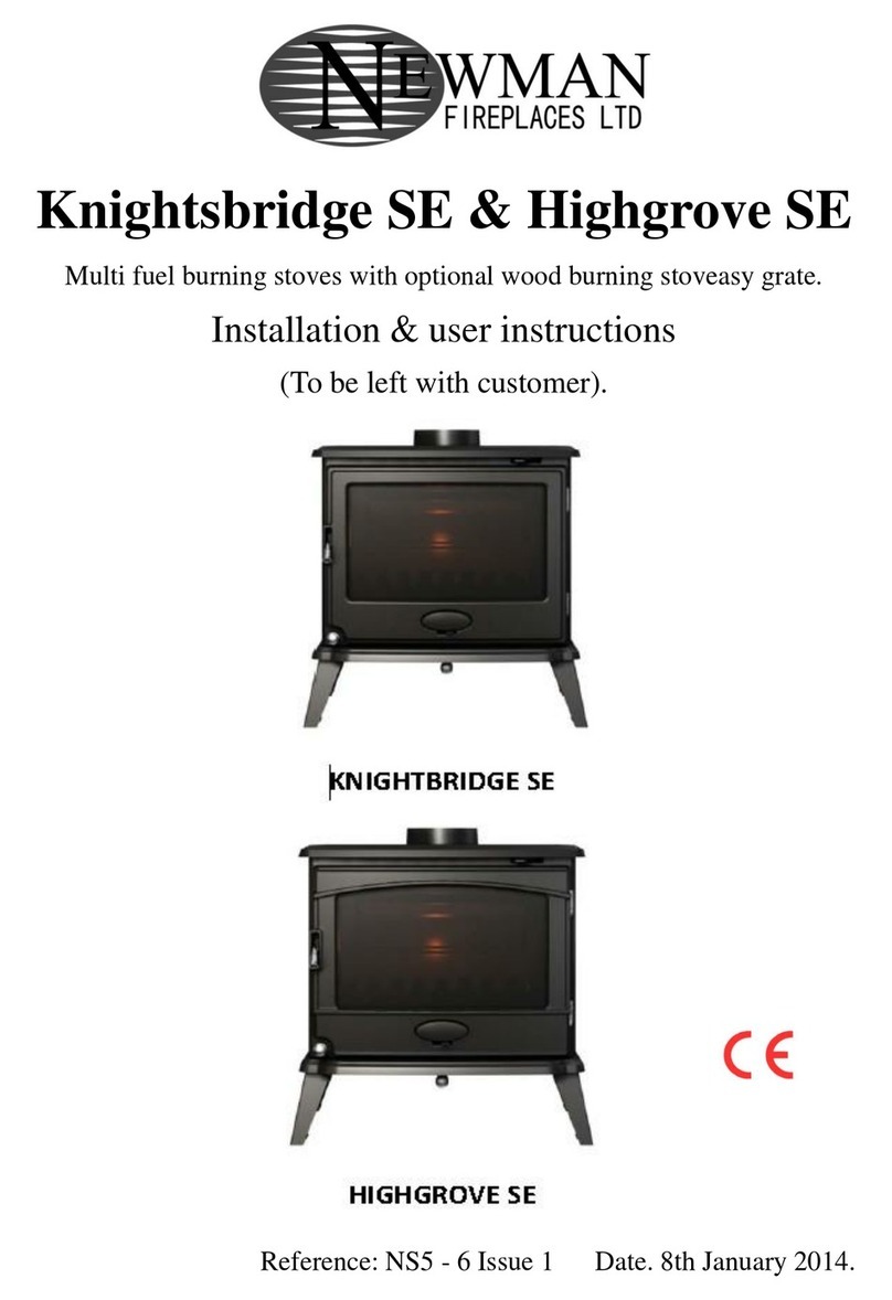 Newman Knightsbridge SE Installation & user's instructions