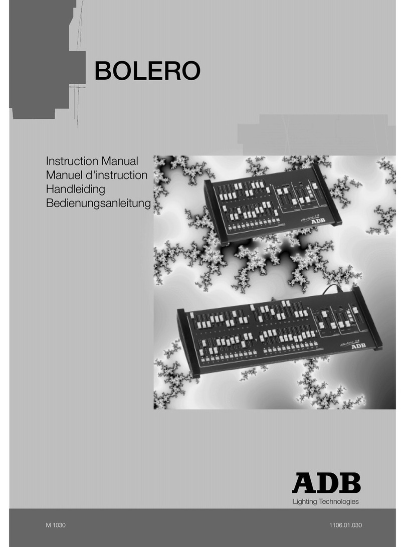 ADB BOLERO User manual