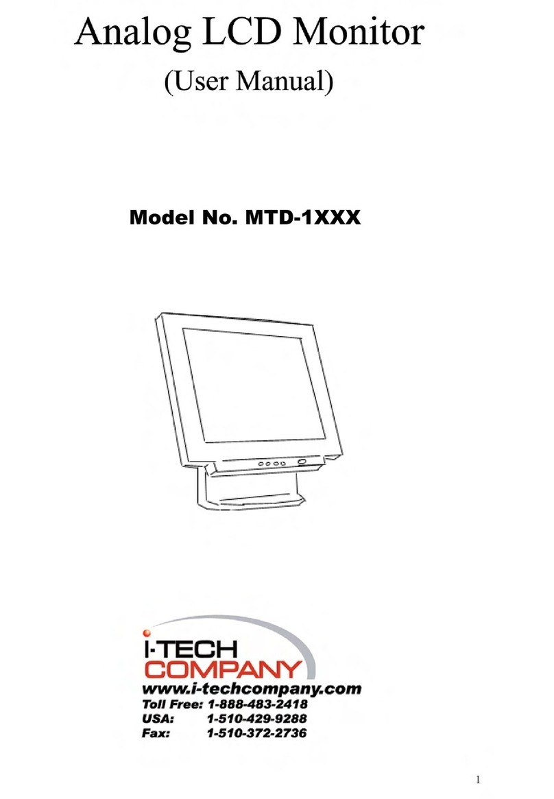 I-Tech MTD-1XXX User manual