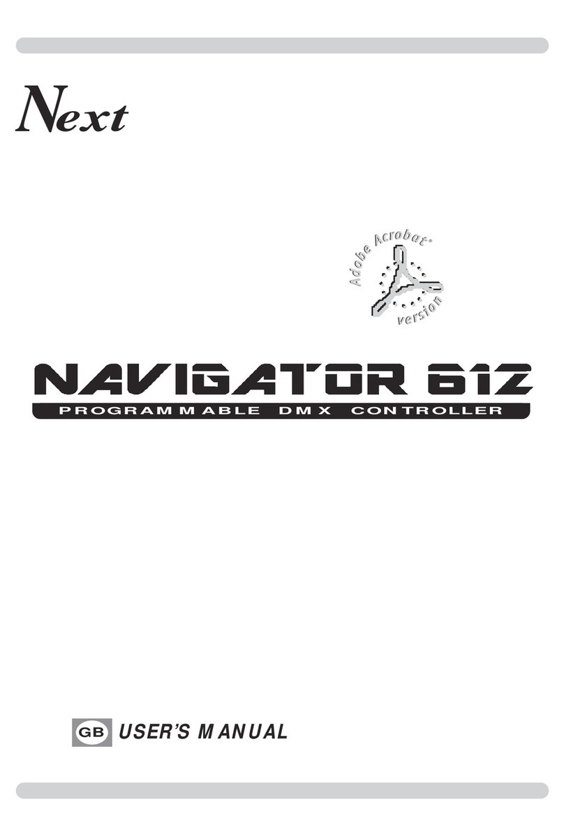 Next NAVIGATOR 612 user manual