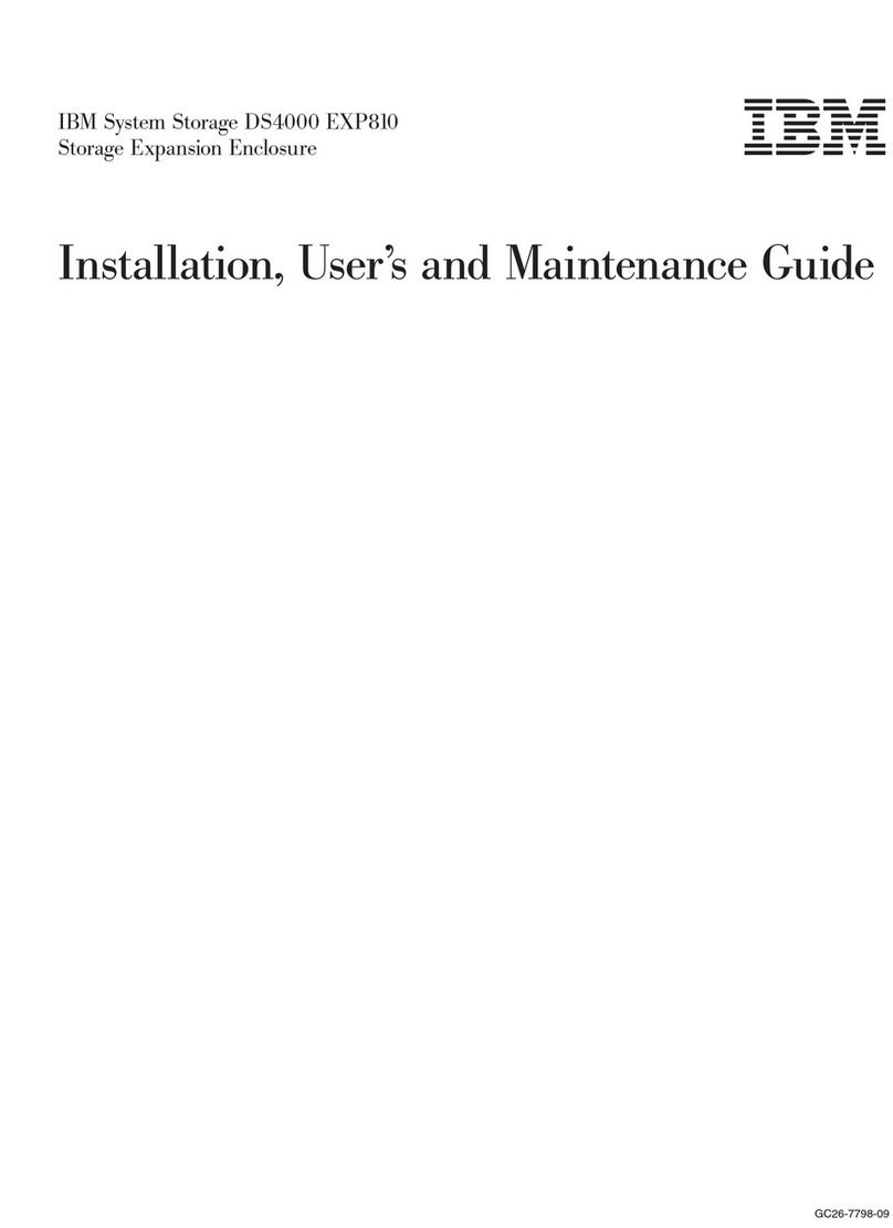 IBM DS4000 EXP810 Installation, user's, and maintenance guide IBM DS4000 EXP810 Installation, user's, and maintenance guide