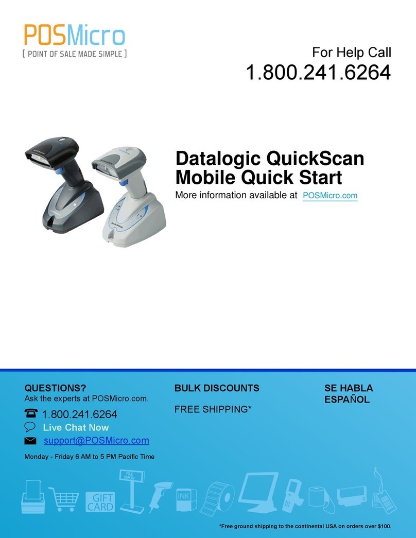 Datalogic QuickScan Mobile User manual