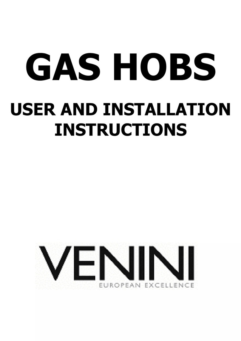 Venini V4GC6 User and installation instructions Venini V4GC6 User and installation instructions
