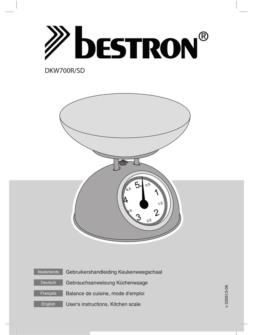 Bestron DKW700R User instructions