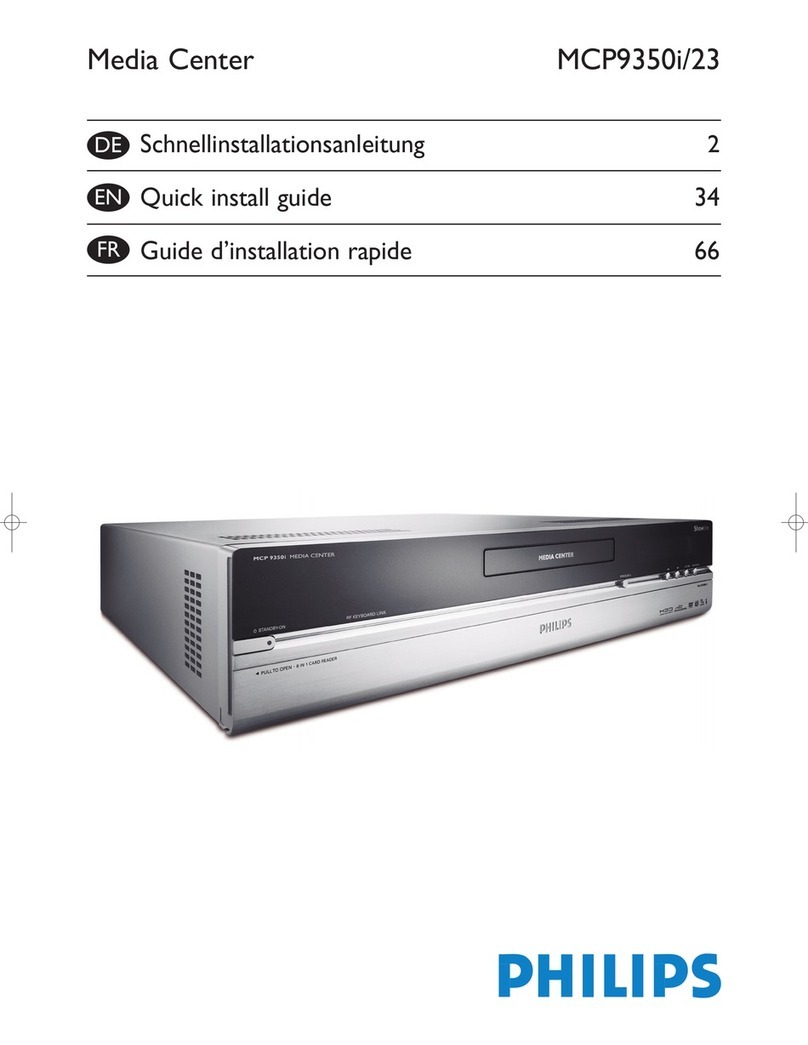 Philips Showline MCP9350I User manual