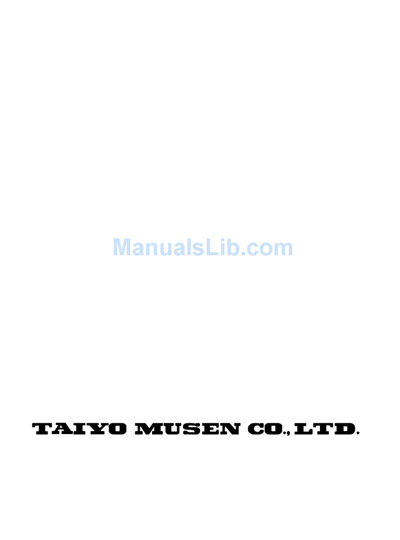 taiyo TF-711 user manual