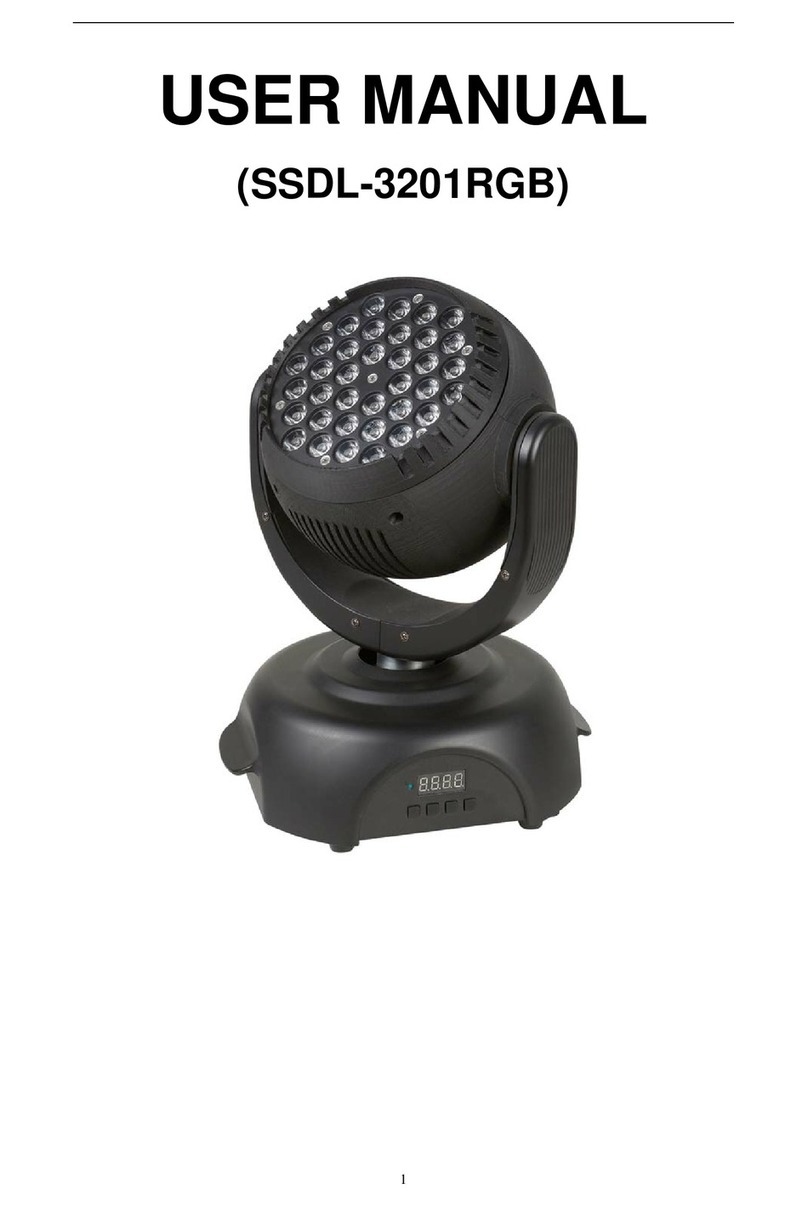 Irradiant SSDL-3201RGB User manual