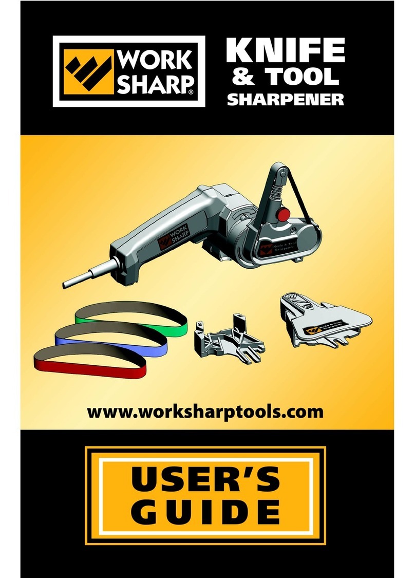Work Sharp KNIFE & TOOL SHARPENER User manual