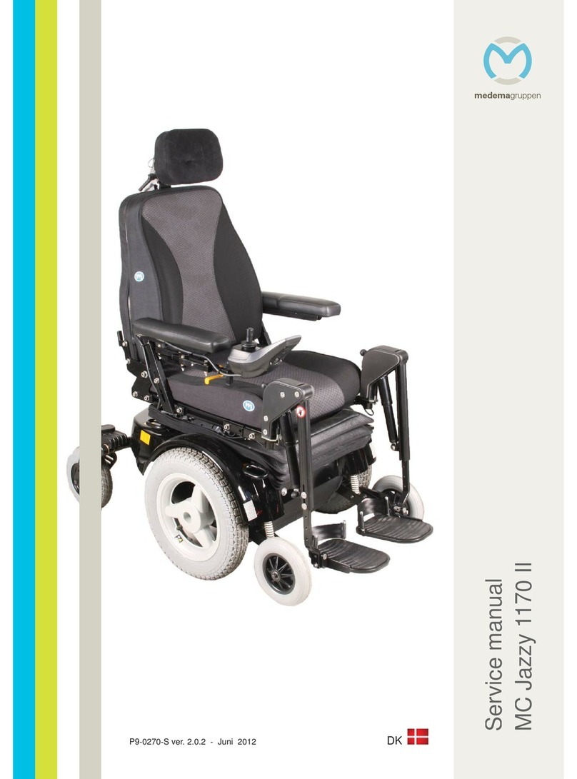 Medema MC Jazzy 1170 II Service manual