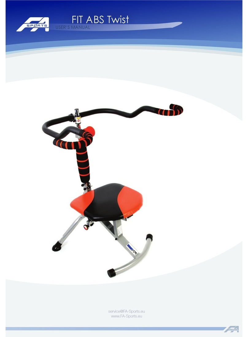 FA Sports FIT ABS Twist user manual