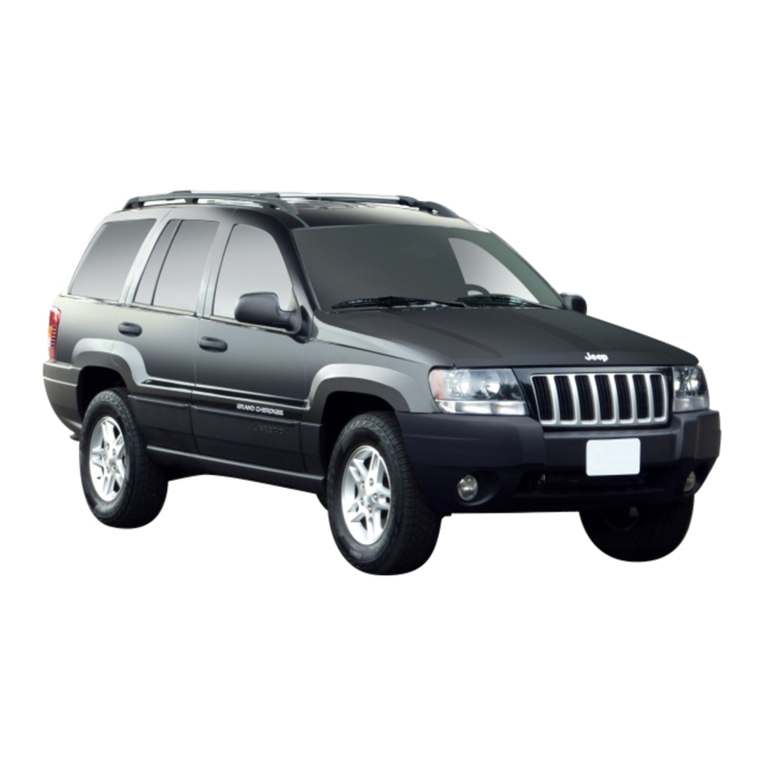 Jeep 2002 WG Grand Cherokee Service manual