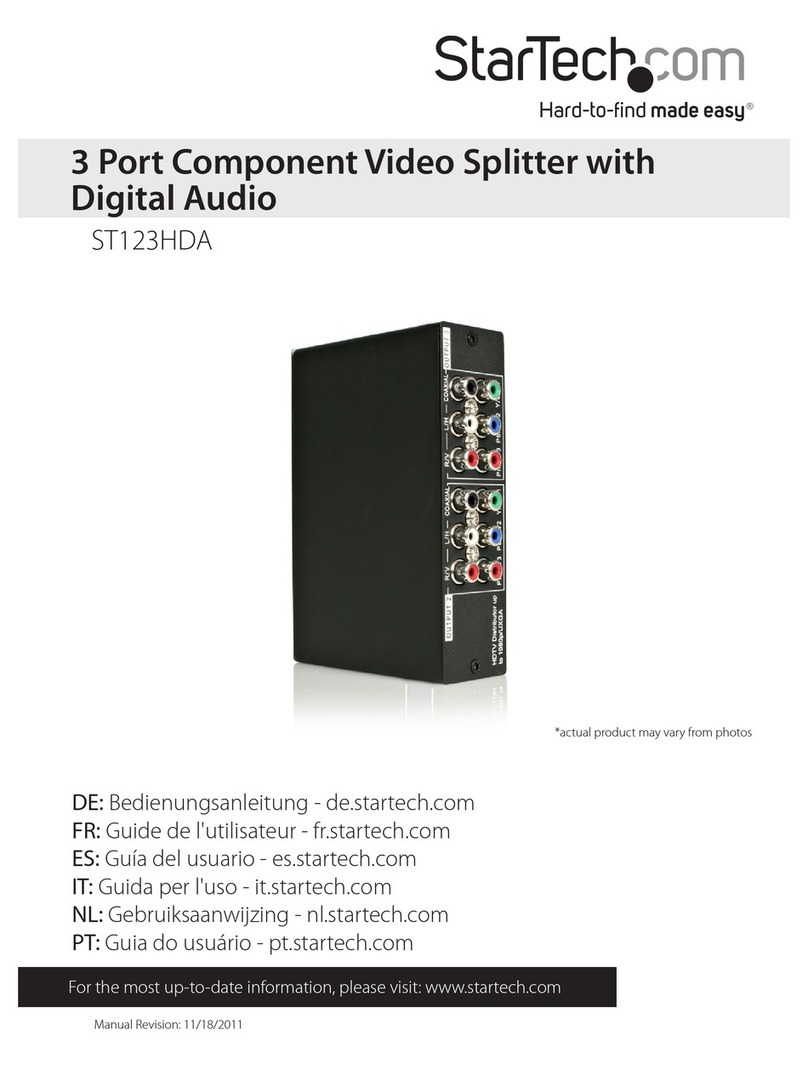 StarTech.com ST123HDA user guide