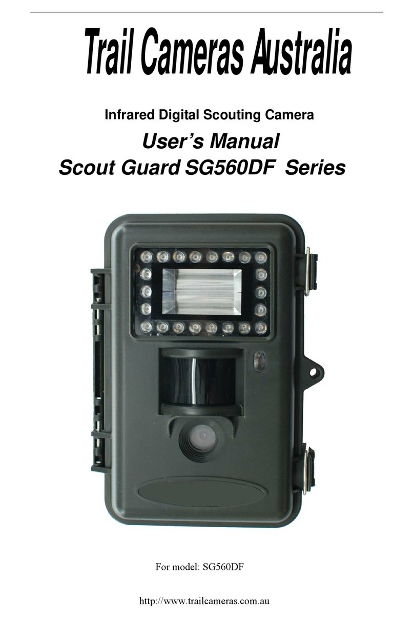 Trail Cameras Scout Guard SG560DF Series user manual