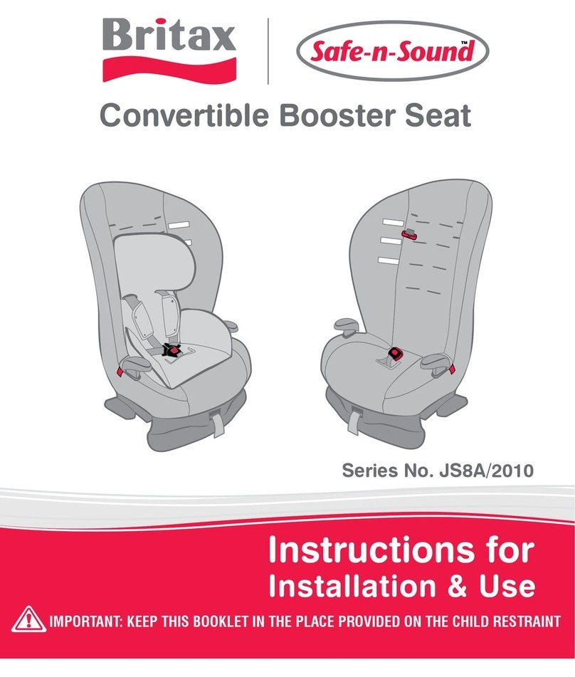 Britax Safe-n-Sound JS8A/2010 User manual