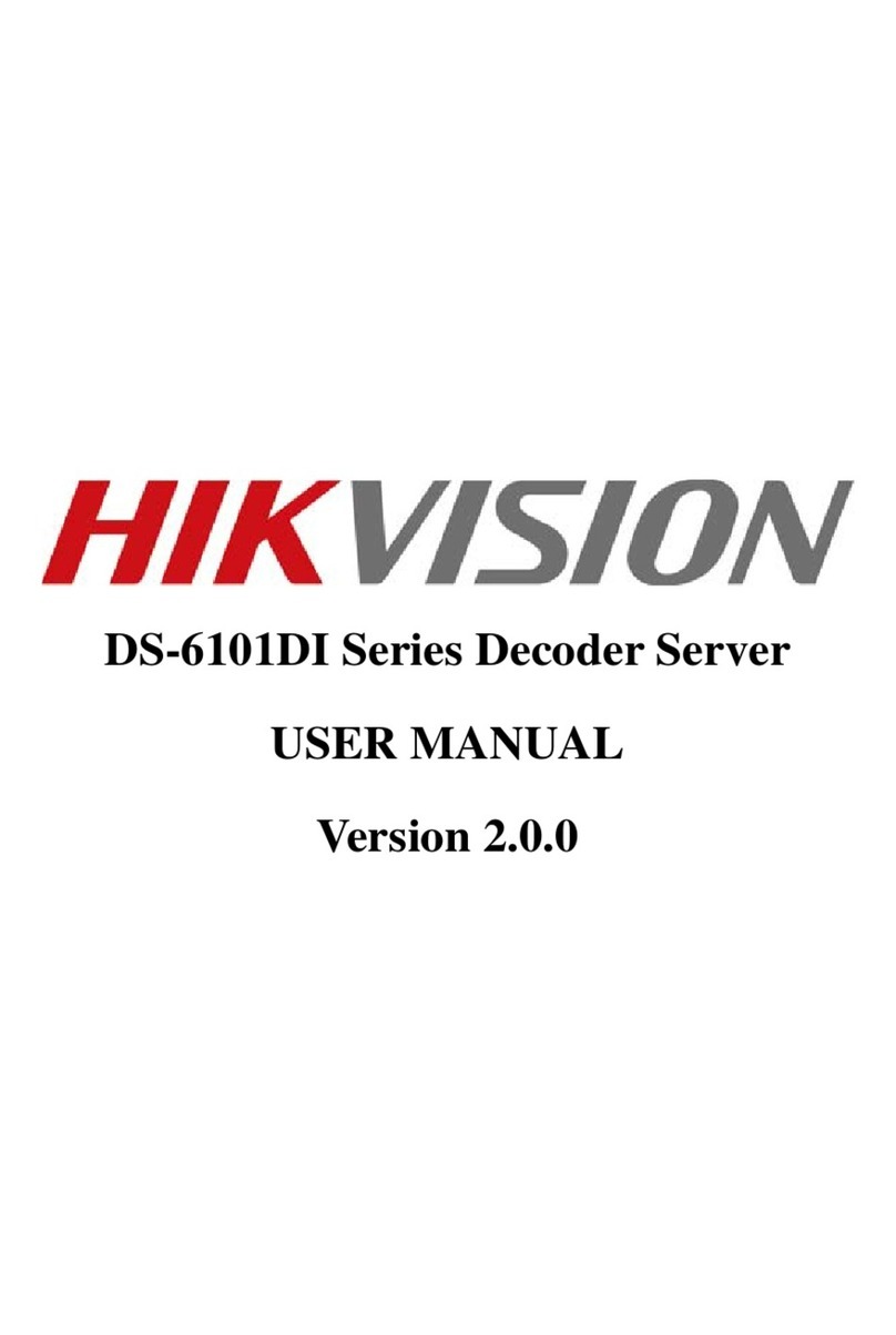 HIK VISION DS-6101DI Series User manual