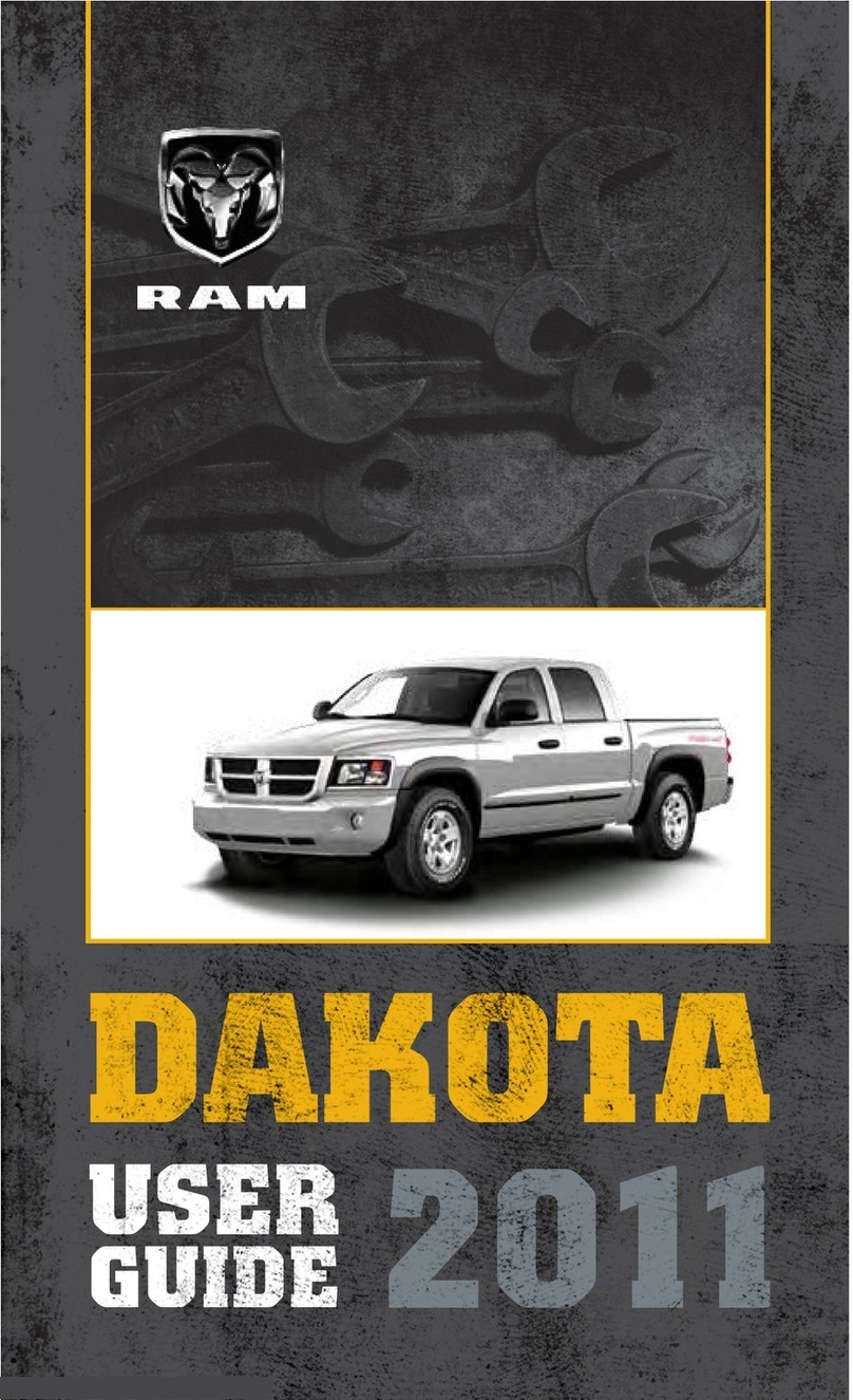 RAM DACOTA 2011 User manual RAM DACOTA 2011 User manual