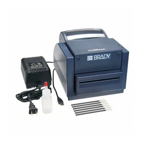 Brady MINIMARK User manual