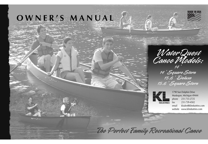 WaterQuest 14' Square Stern owner's manual