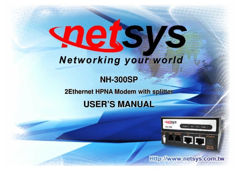 netsys NH-300SP user manual